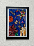 December Mariposa Painting