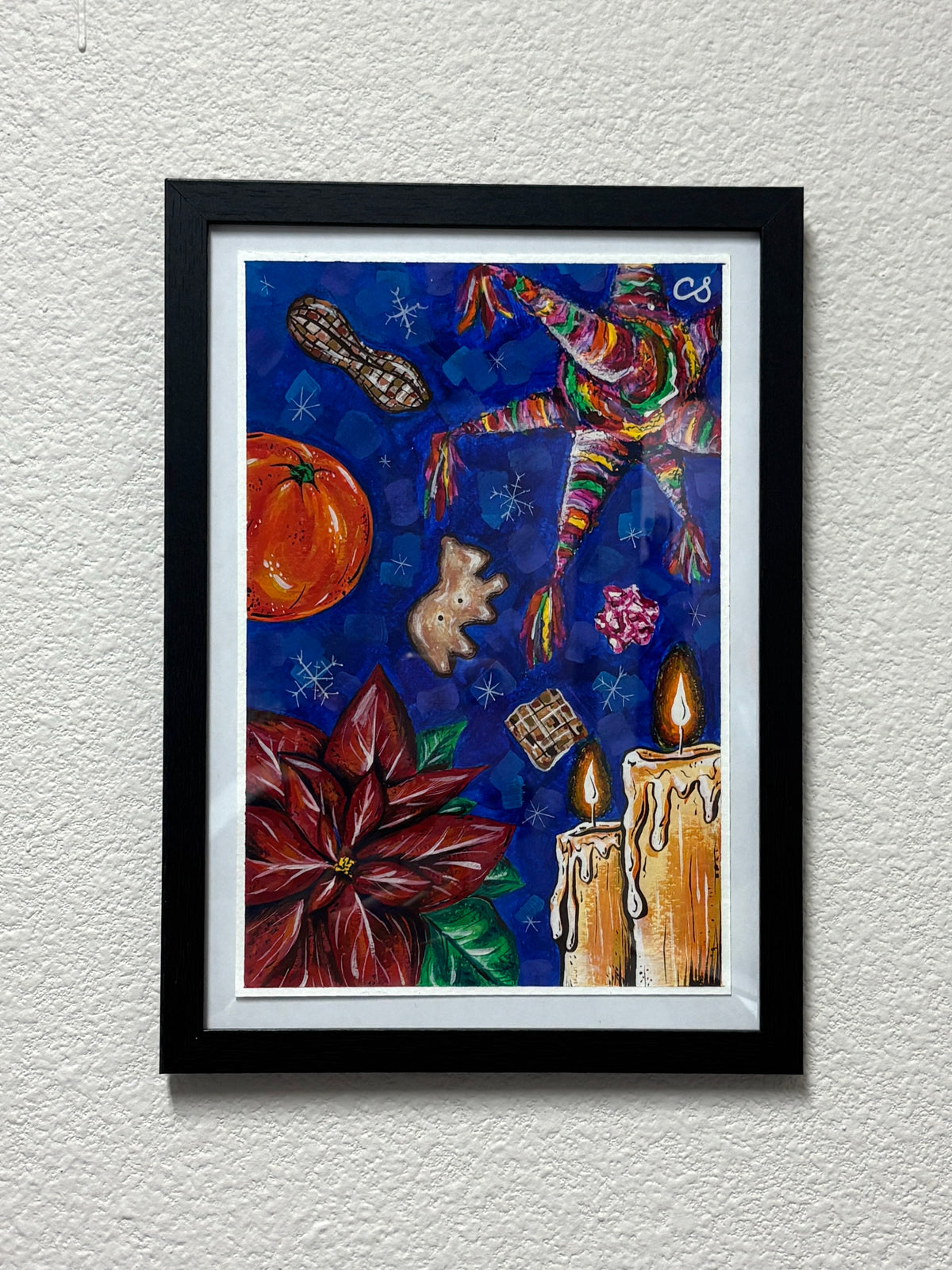 December Mariposa Painting