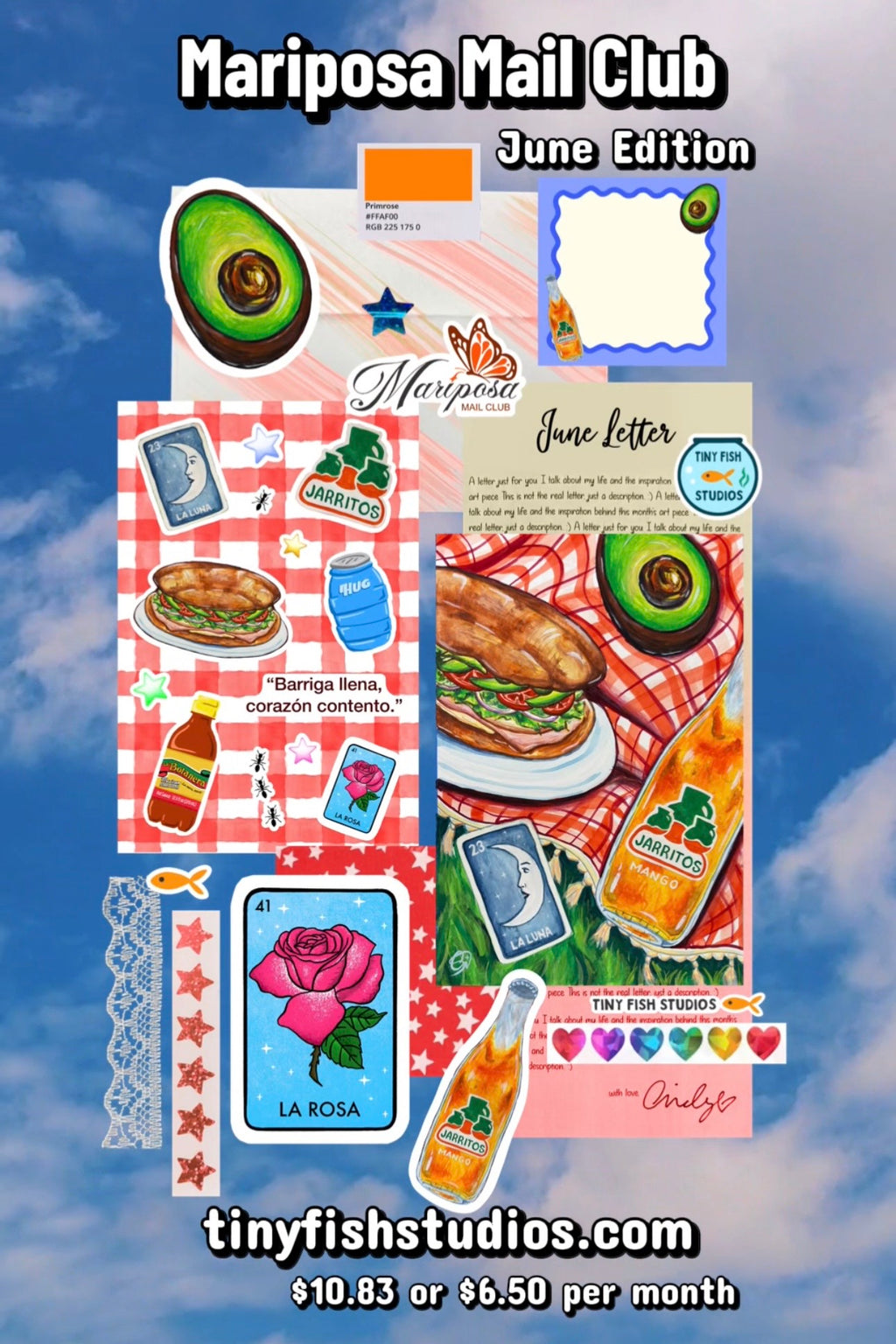 JUNE ONLY - Mariposa Mail Club