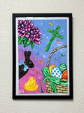 April Mariposa Painting