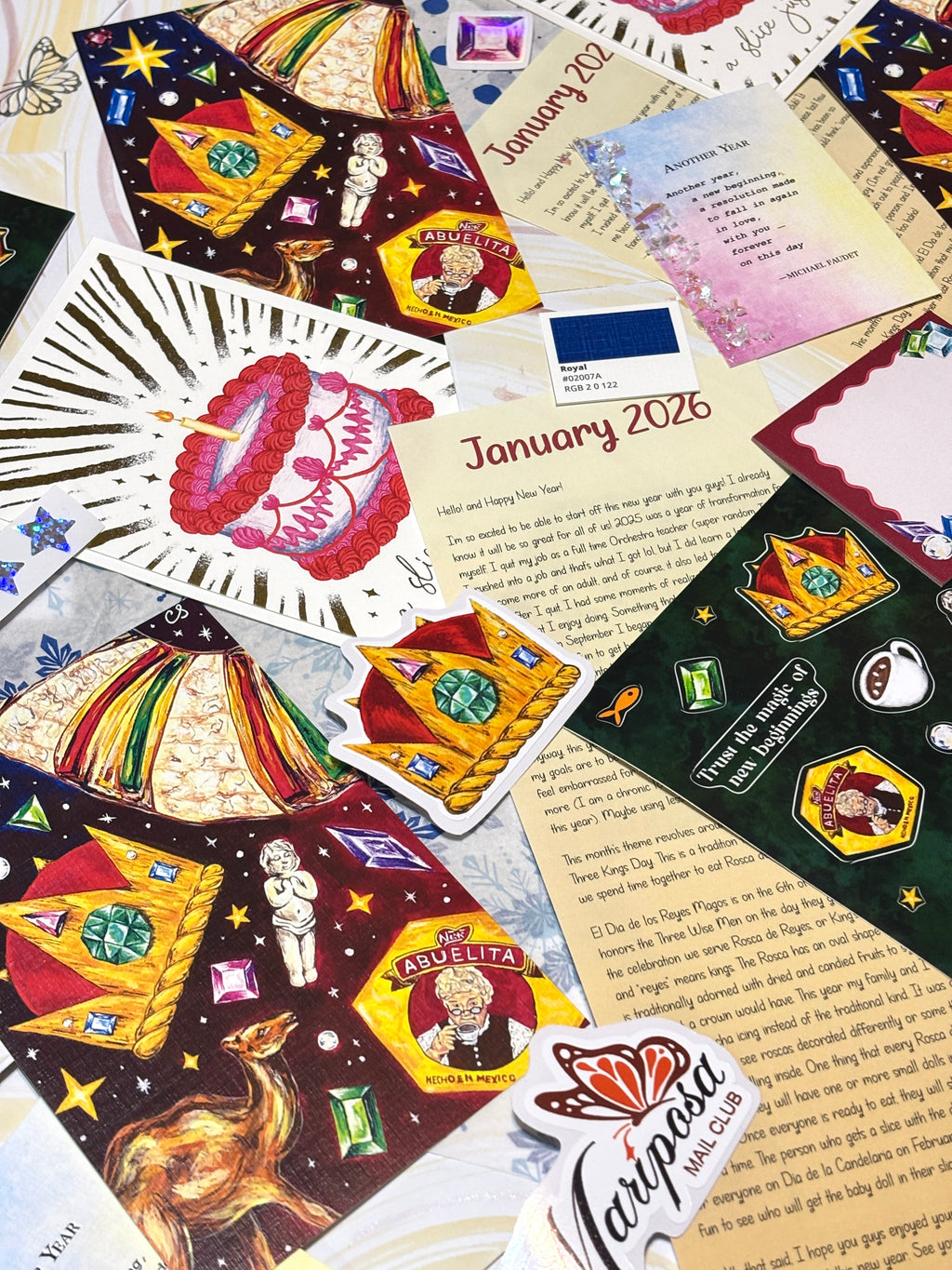 JANUARY ONLY - Mariposa Mail Club