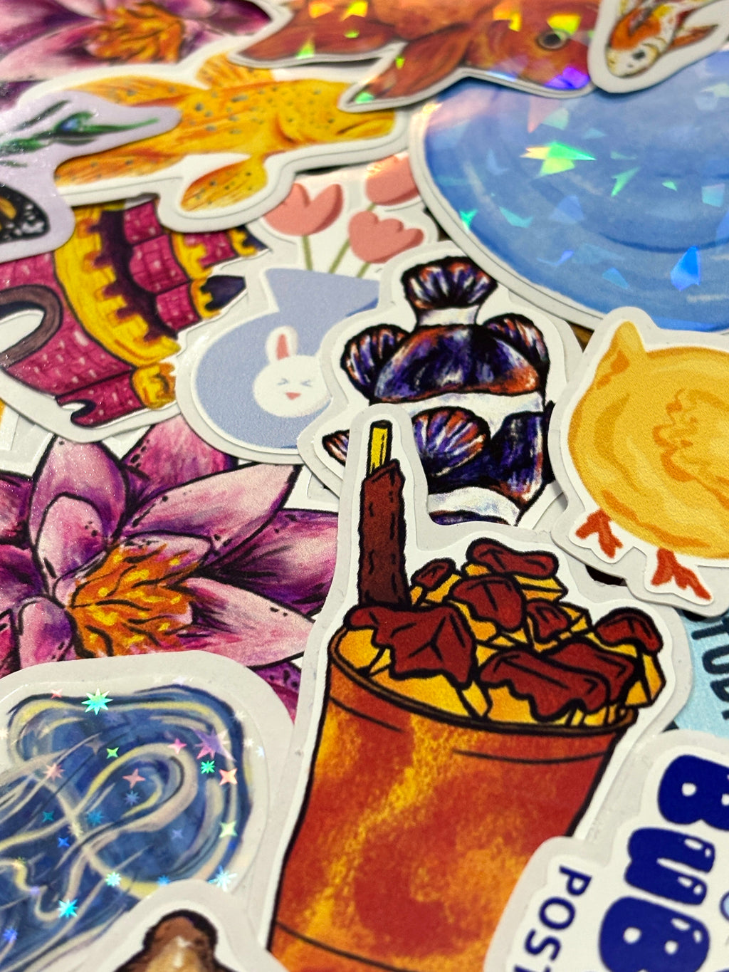8pc Mystery Sticker Set