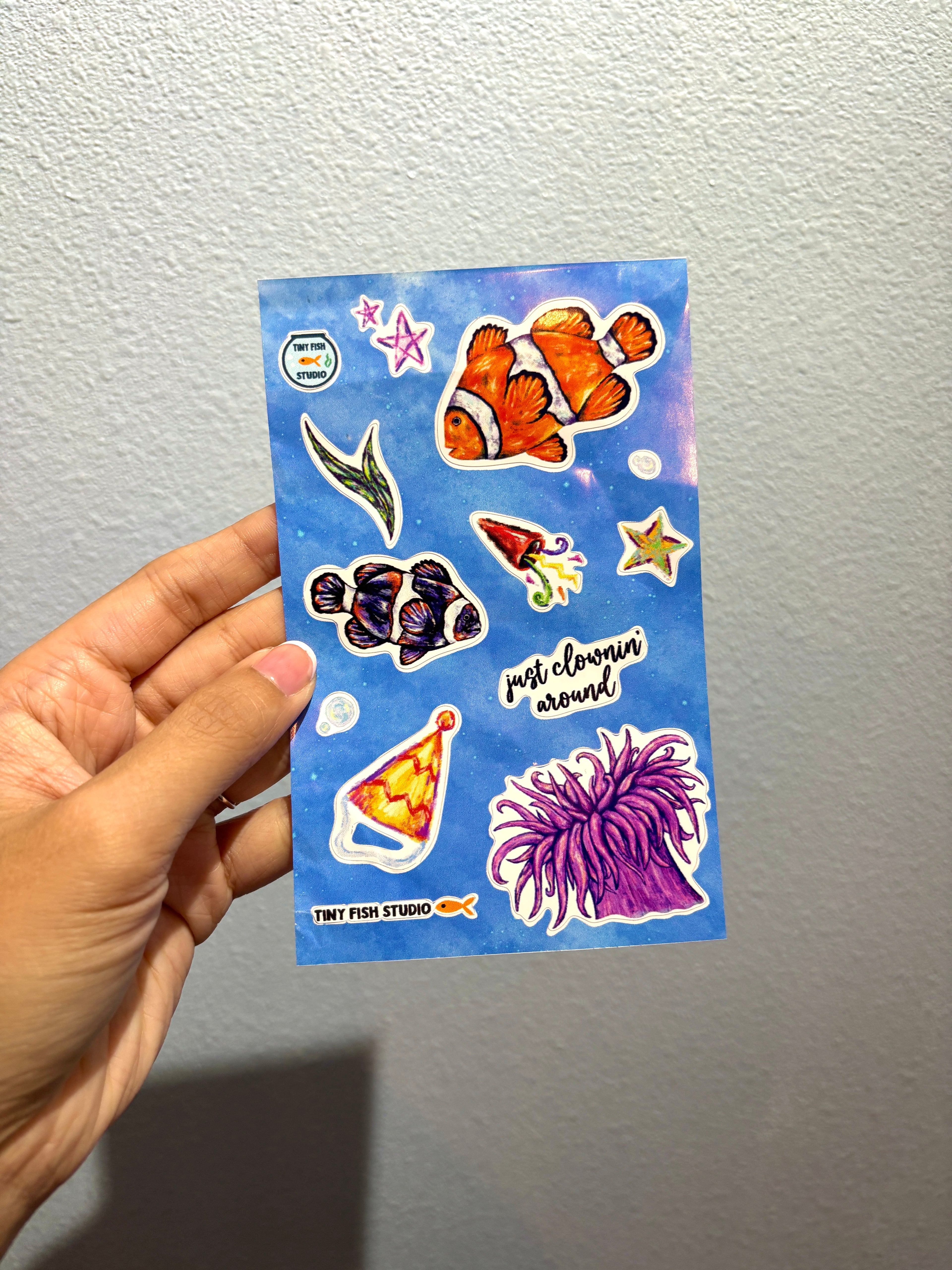 7 pc. Sticker Sheet Oopsies Set
