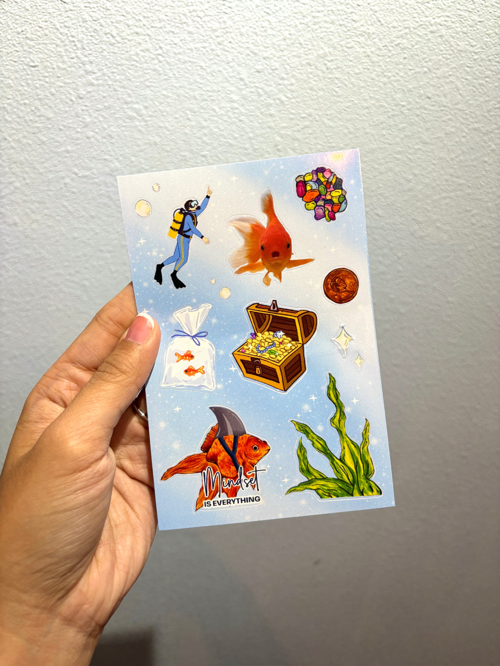 7 pc. Sticker Sheet Oopsies Set