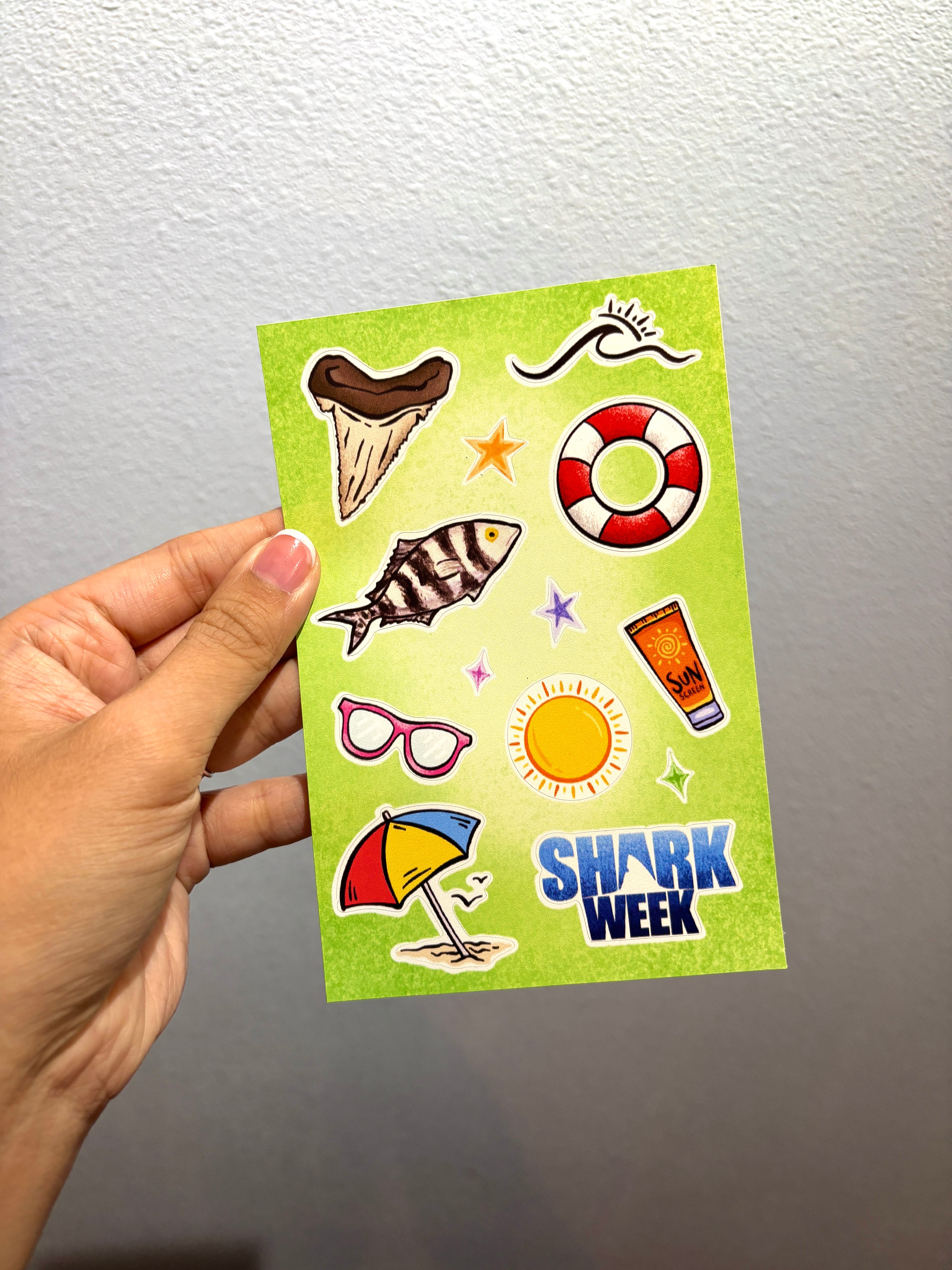 7 pc. Sticker Sheet Oopsies Set