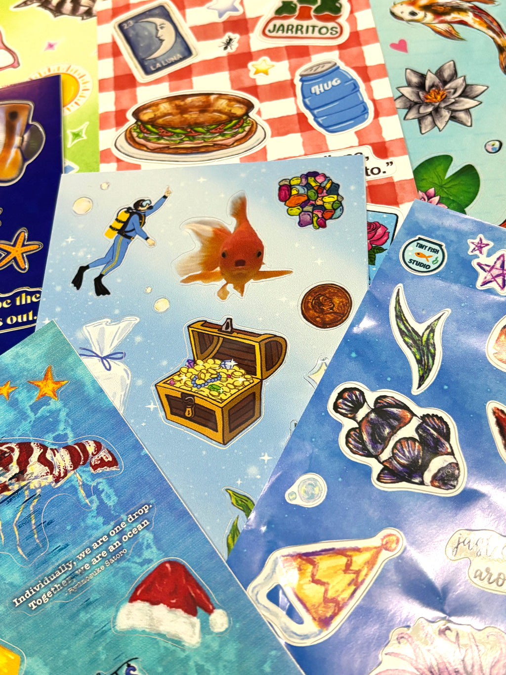 7 pc. Sticker Sheet Oopsies Set