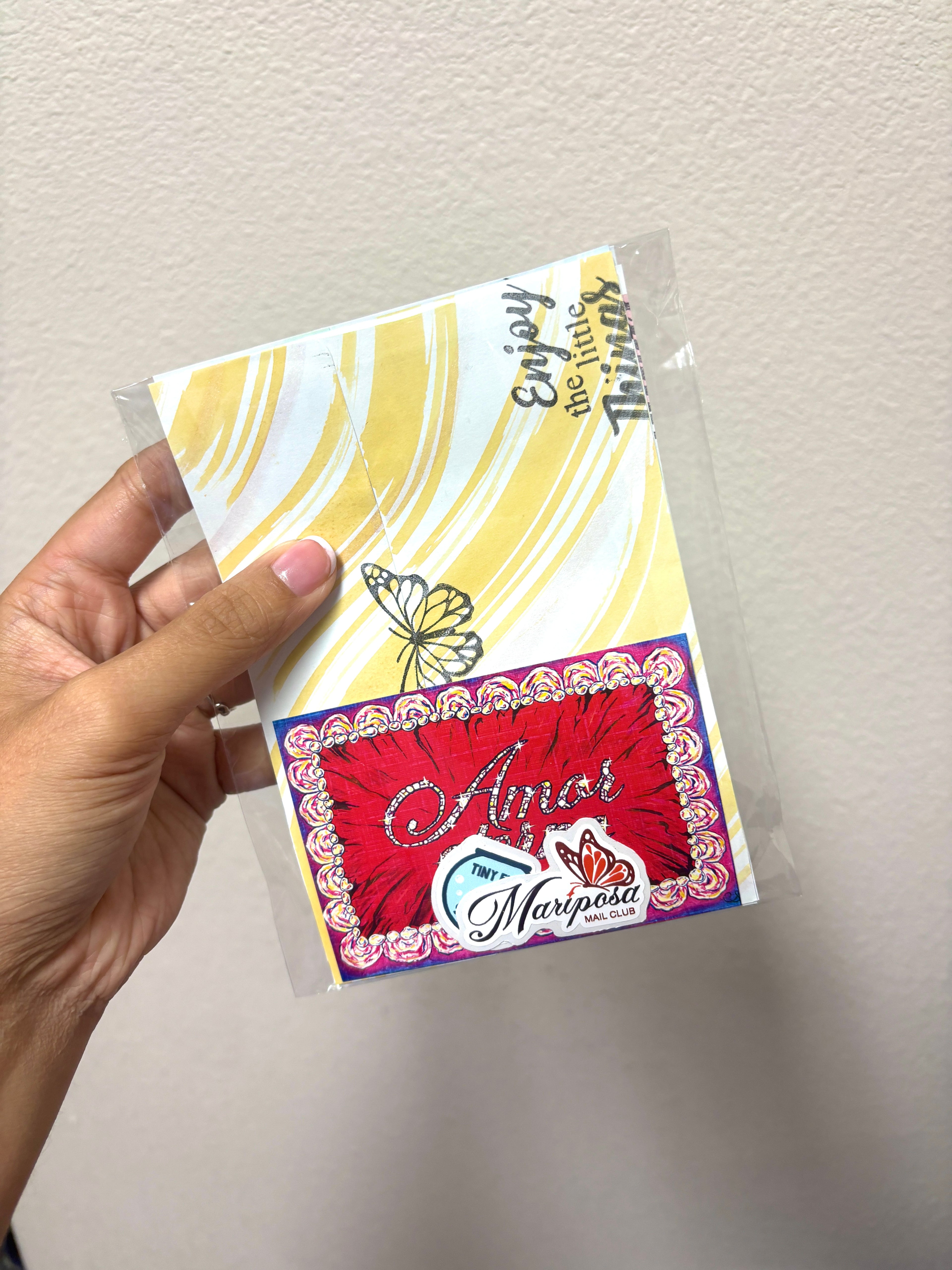 8 pc Envelope Back Set