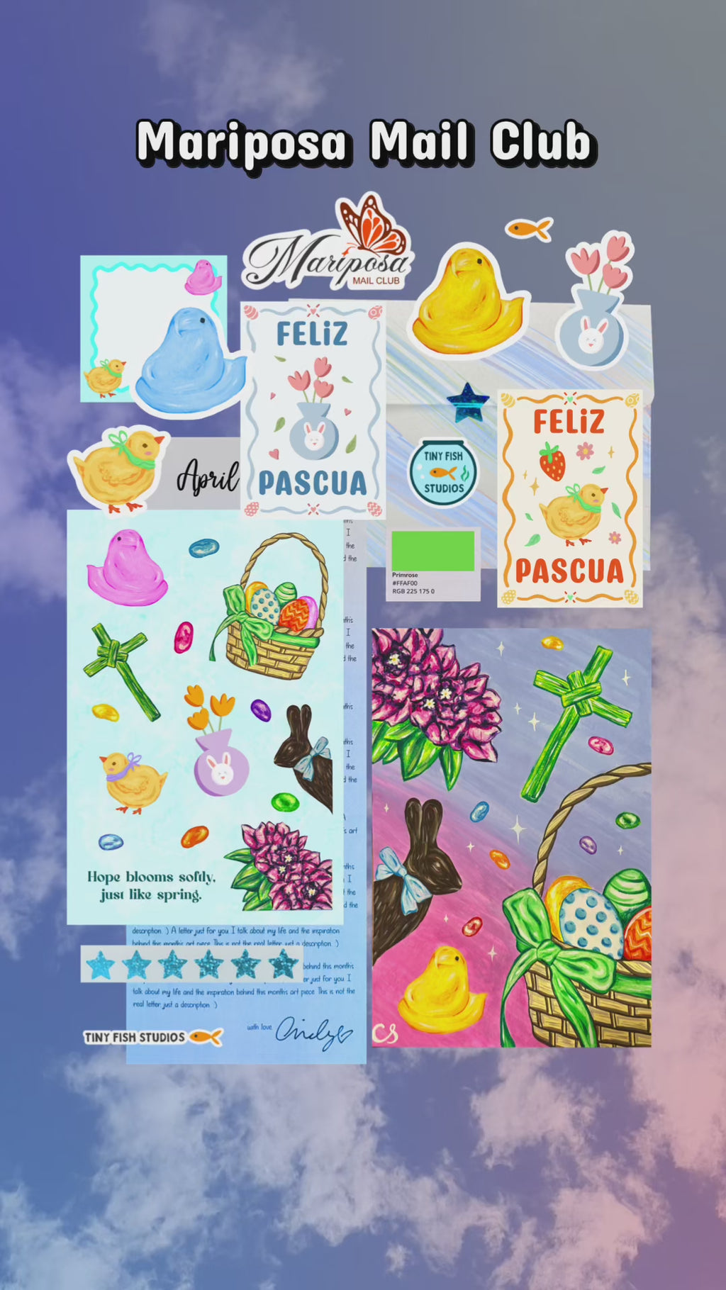 APRIL ONLY - Mariposa Mail Club
