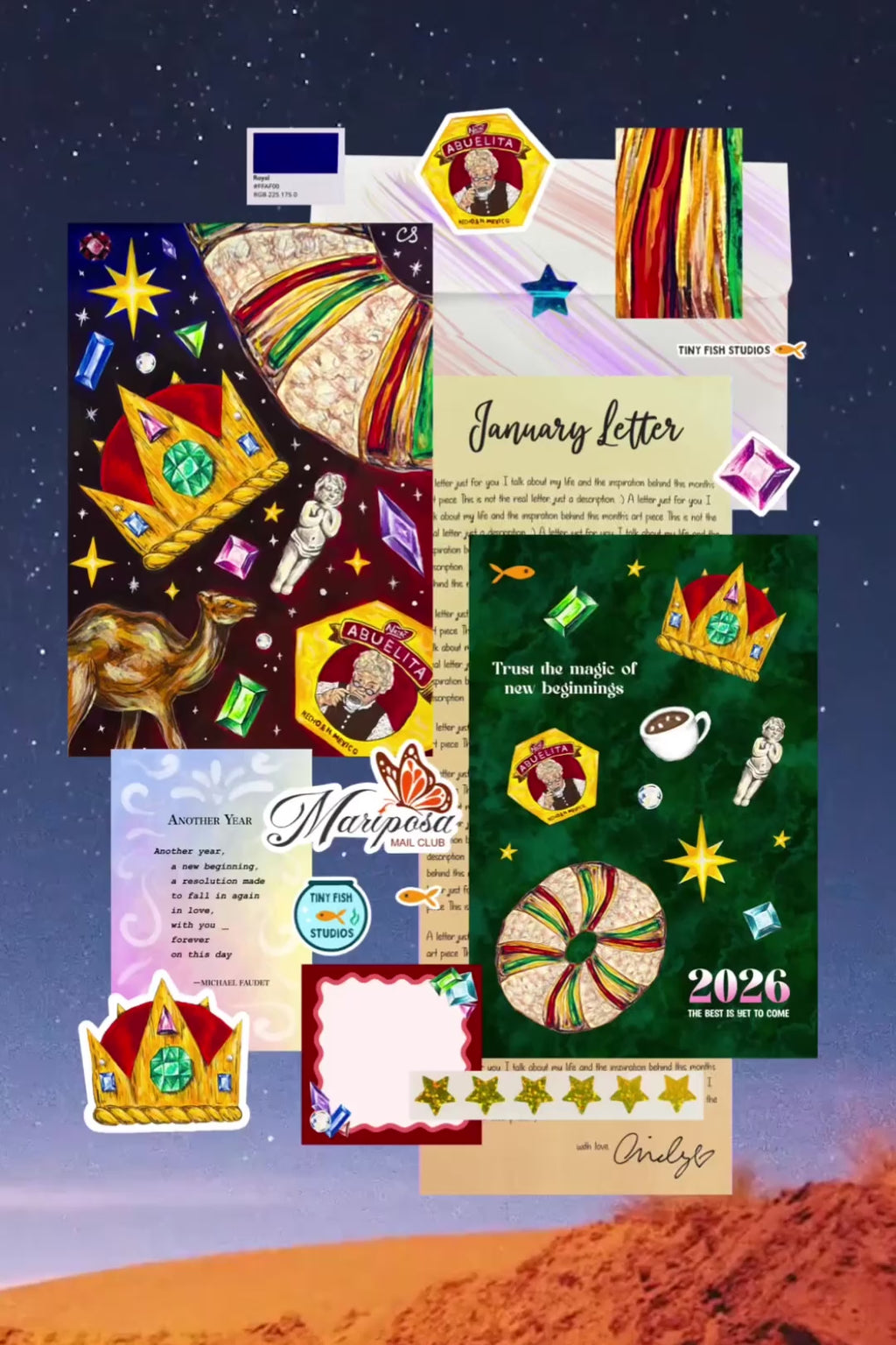 Mariposa Mail Club Subscription